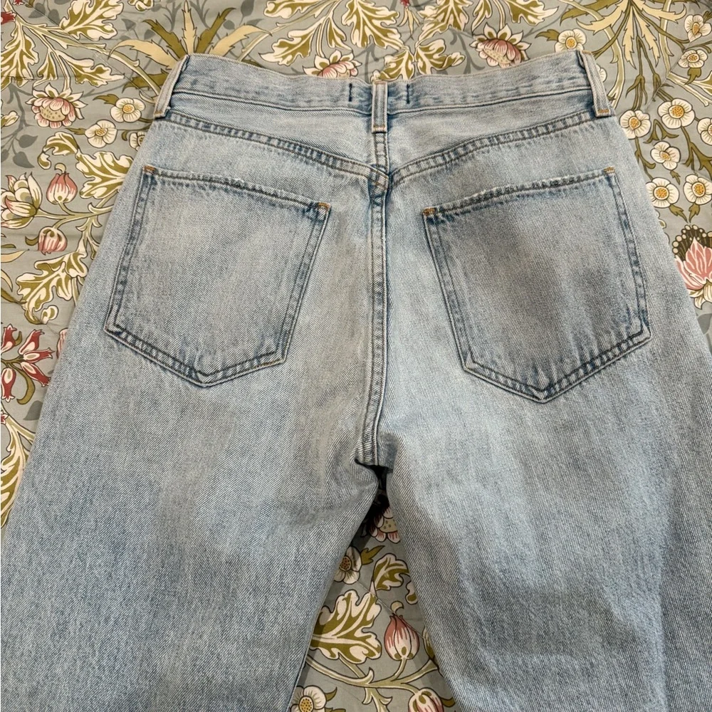Agolde Riley High Rise Jeans- Light Wash - Picture 3 of 6